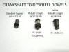 Flywheel to crankshaft 36-40 36-40 35-41