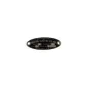 plaque-identification-sirene-6v-federal-electric-